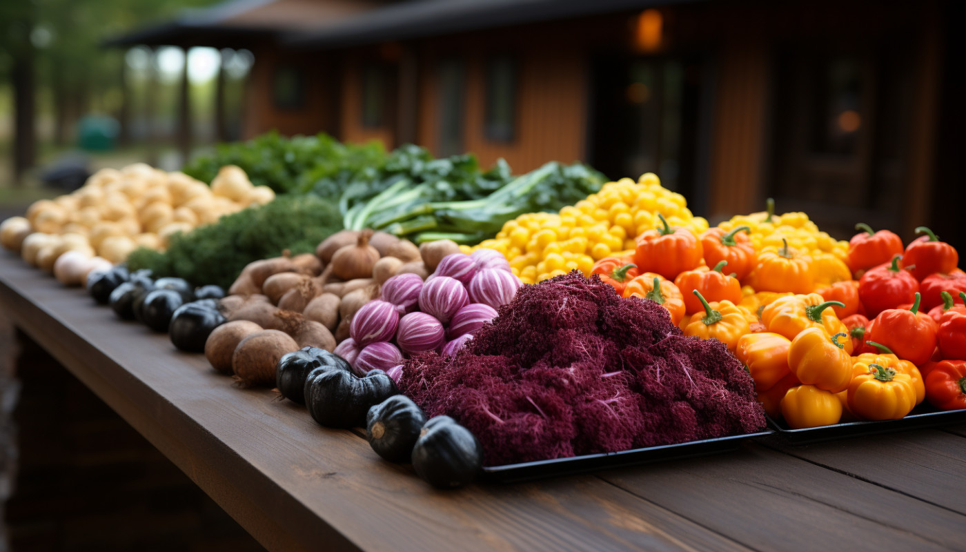 Comment préparer un repas complet en utilisant uniquement des produits locaux de saison