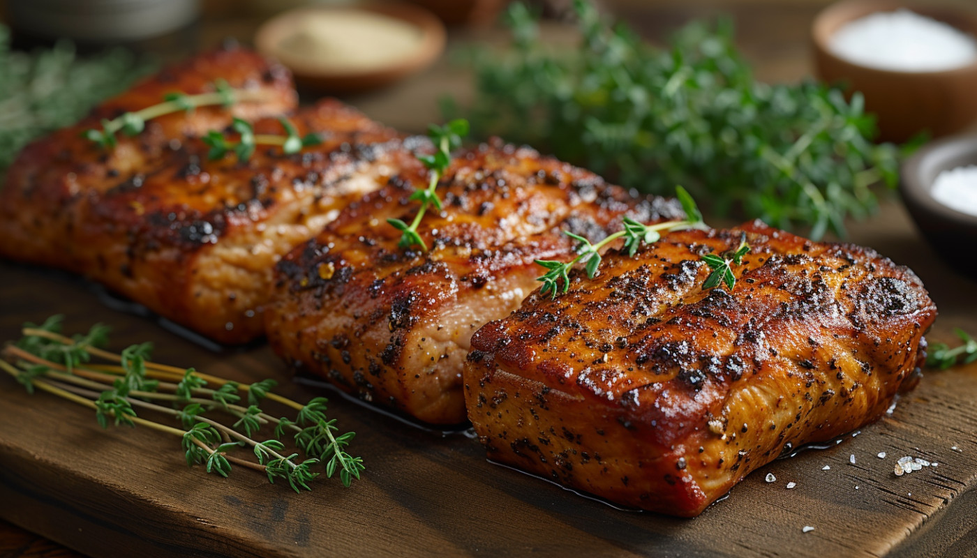 Exploration des meilleures épices et herbes pour rehausser votre filet mignon de porc au four