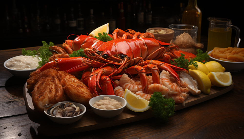 La meilleure sélection des fruits de mer
